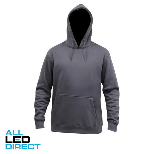All LED Direct Hoodie Dark Grey Size Medium