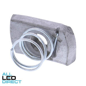 Impres M12 Channel nut With Spring Hot Dip Galvanised