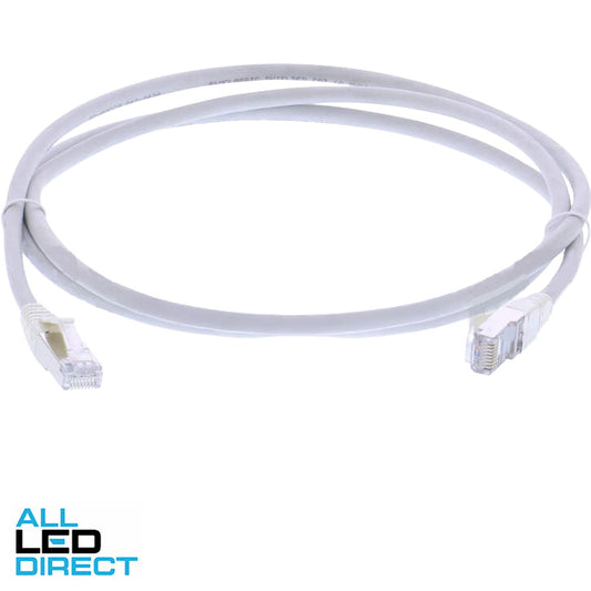 R&M 3.0 Metre RJ45 CAT6A Patch Lead Moulded Grey