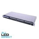 R&M 12 Core LC SM Loaded Fixed Enclosure Black face panel