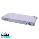 R&M 12 Core LC SM Loaded Fixed Enclosure Black face panel