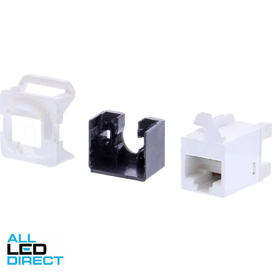 Commscope NETCONNECT CAT6A UTP RJ45 Modular Jack White