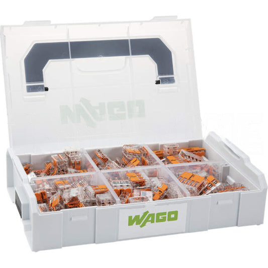 WAGO 4mm COMPACT Splicing Connector Set L-BOXX Mini 221 Series in Carry Case