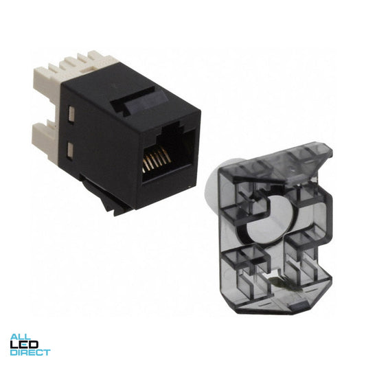 Commscope SL110 SERIES RJ45 CAT6 Modular Jack Black Each