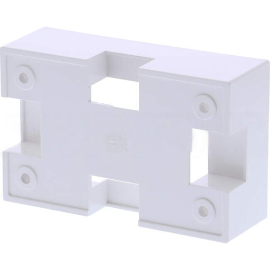 Clipsal 38mm 1 Gang Surface Mounting Block White