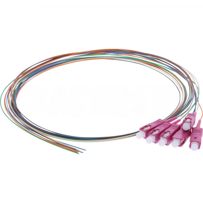 Molex Multi Mode SC OM4 LSZH Pigtail 1.5 Metre 6 Pack