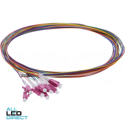 Molex Multi Mode LC OM4 LSZH Pigtail 1.5 Metre 12 Pack