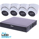 Dahua 4 Channel NVR+2TB HDD With 4 x 6MP Wizsense Turrets