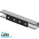 Impres 186mm x 40mm Flat Plate Fitting With 4 Holes Hot Dip Galvanised