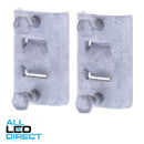Impres 100mm Beam Clamp Pair Hot Dip Galvanised