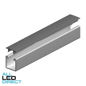 Impres Channel Closure Strip 3 Metres PVC White