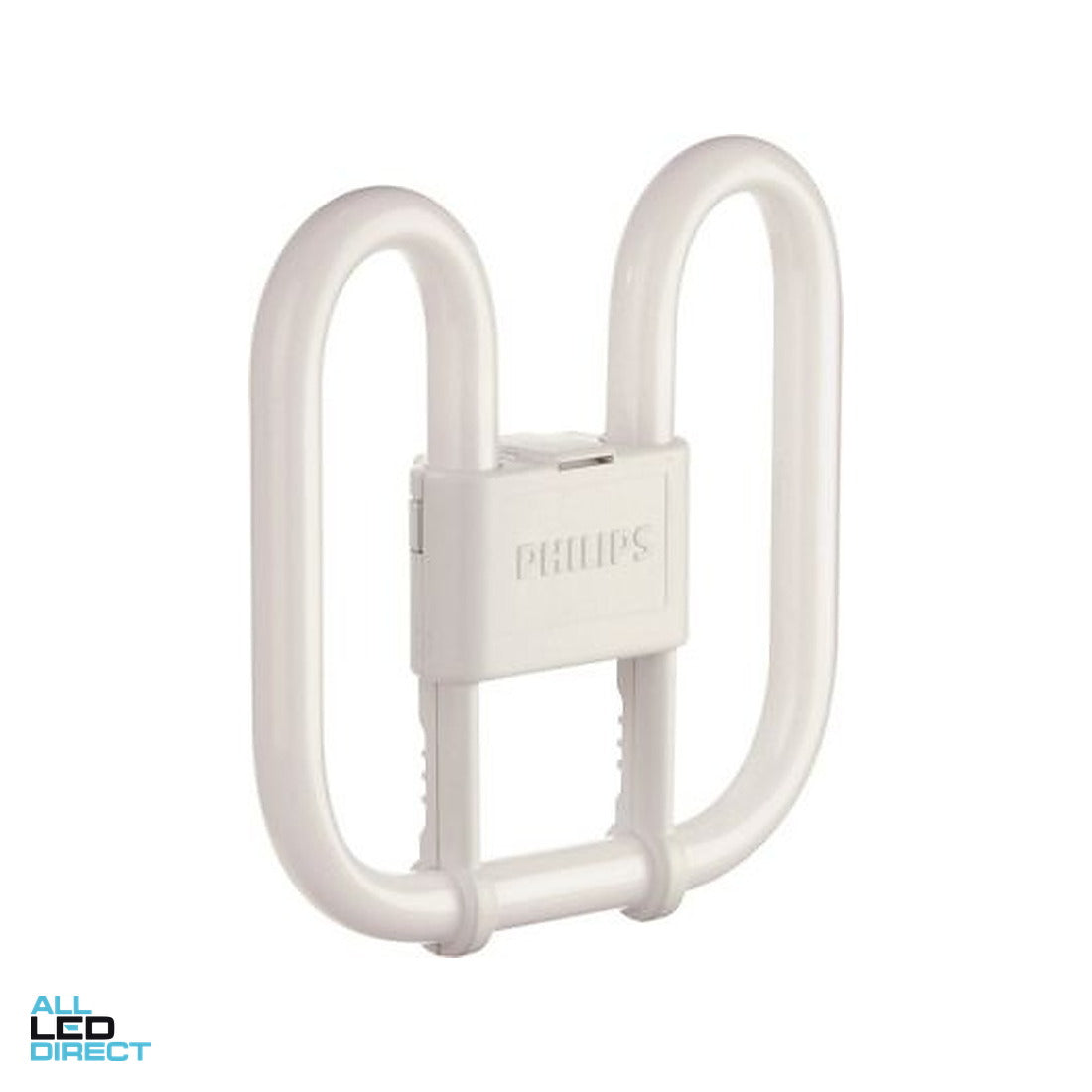 Philips 16 W 138 mm x 135 mm PLQ 2D Compact Fluorescent Globe With GR8 2 Pin Connection 2700 K ALL LED Direct
