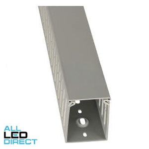 NHP 100mm x 60mm x 2 Metres Open Slotted Cable Duct