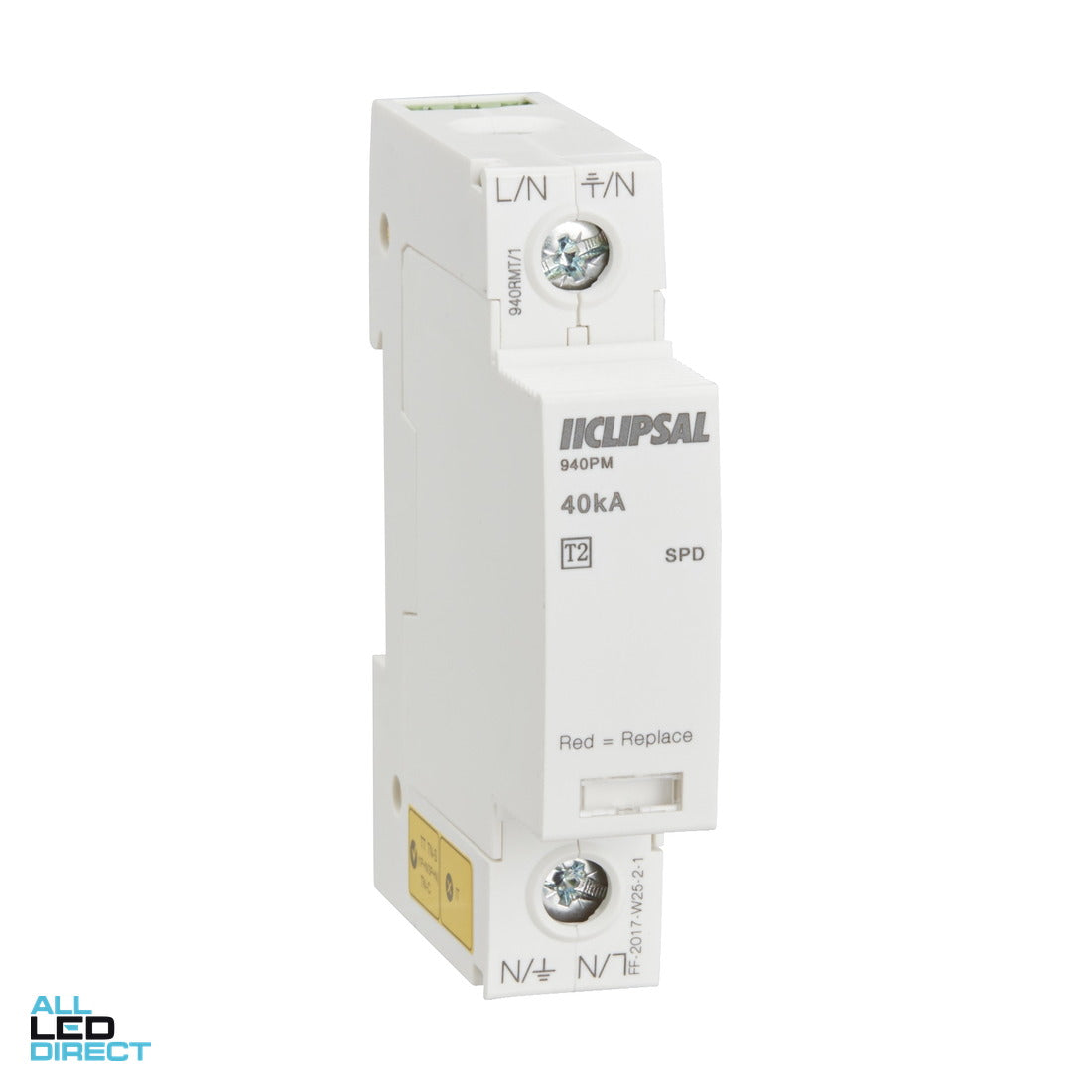 Clipsal 40kA 1 Pole Plug In Max 4 Surge Protection ALL LED Direct