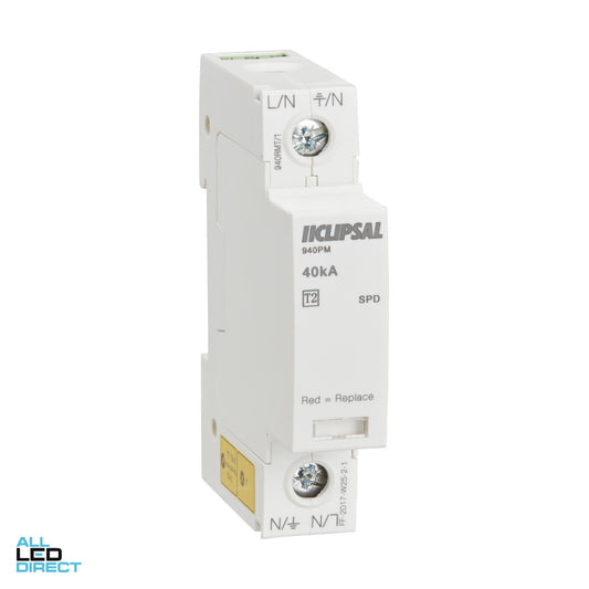 Clipsal 40kA 1 Pole Plug In Max 4 Surge Protection ALL LED Direct