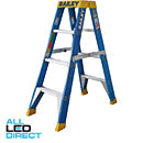 Bailey Pro PUNCHLOCK 4 Tread Double Sided Stepladder