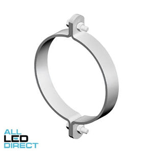 Impres 40mm x 6mm Double Saddle To Suit Pipe OD-114mm Hot Dip Galvanised