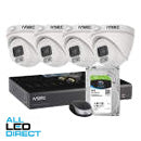 IVSEC 4MP LX-Series 4 Channel 2TB NVR 4 NC000XA IP Camera BASIC IVS CCTV Kit