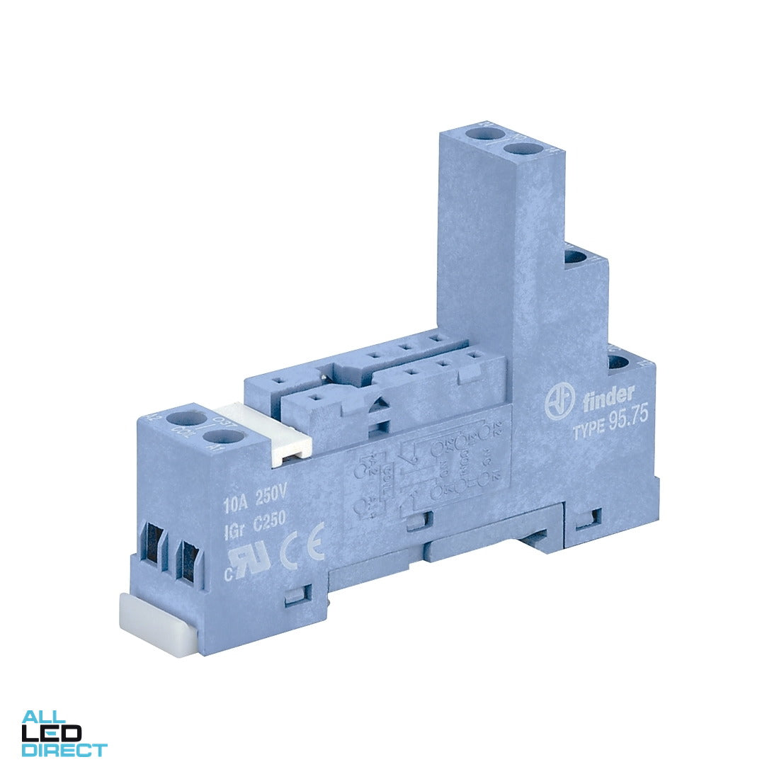NHP FINDER Base For 40/44 Relay & LED Module ALL LED Direct