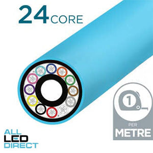 Molex 24 Core OS1/2 Mini Loose Outdoor Optical Fibre Cable Per Meter