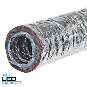 Ausmalt 350mm x 6 Metre R1.0 Insulated Flexible Duct