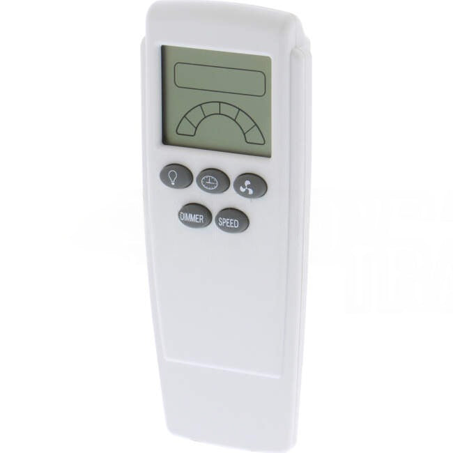 Brilliant 3 Speed LCD Ceiling Fan Remote white