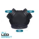 Ausmalt 150mm x 150mm x 150mm Poly Insulated Y Branch