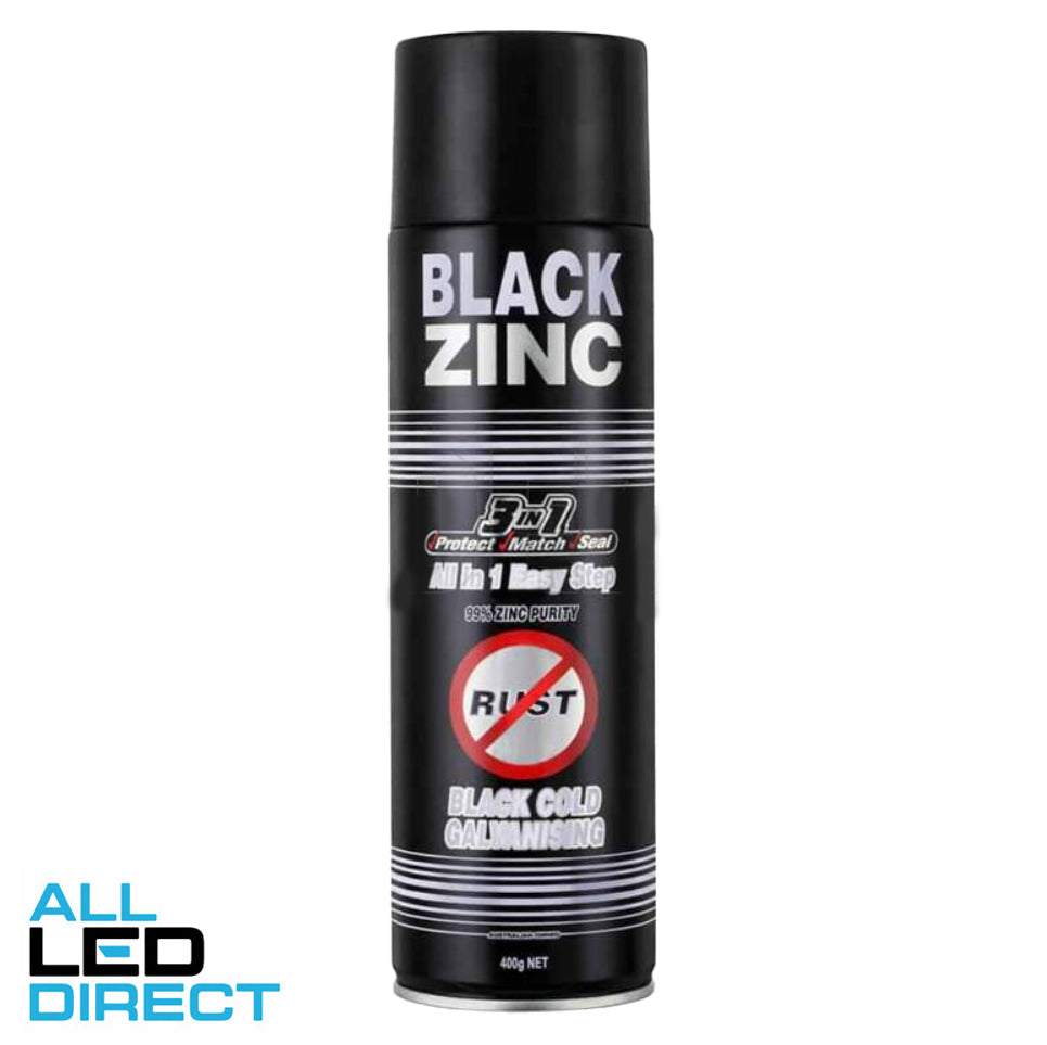 SILVER ZINC All In 1 AEROSOL 400g Black Zinc