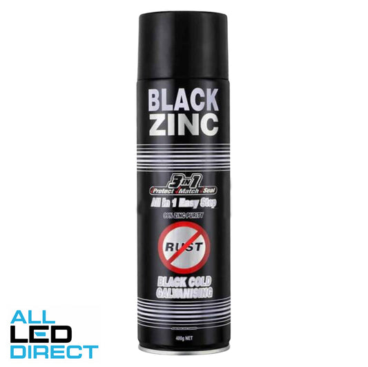 SILVER ZINC All In 1 AEROSOL 400g Black Zinc