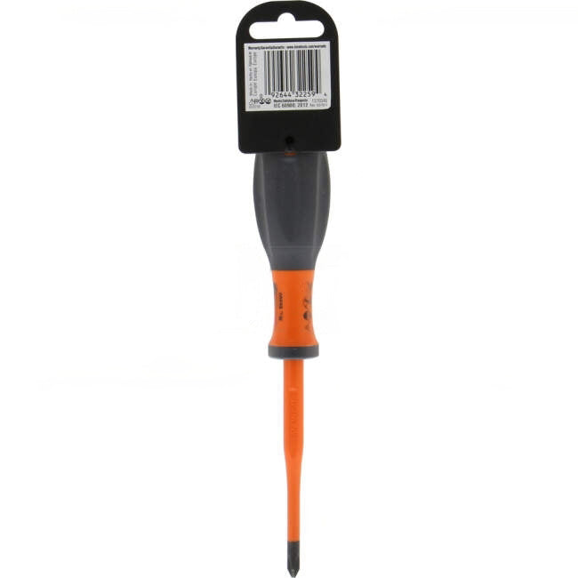 Klein Tools 1000v 100mm VDE Insulated Screwdriver Phillips No2