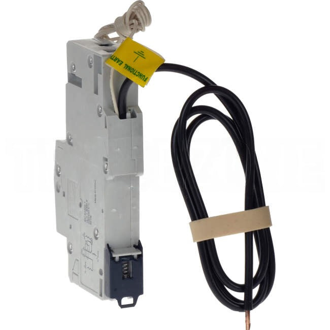 Hager 16 Amp Miniature Circuit Breaker & Residual Current Device MCB/RCD RCBO C Curve 1 Pole 10kA 30mA