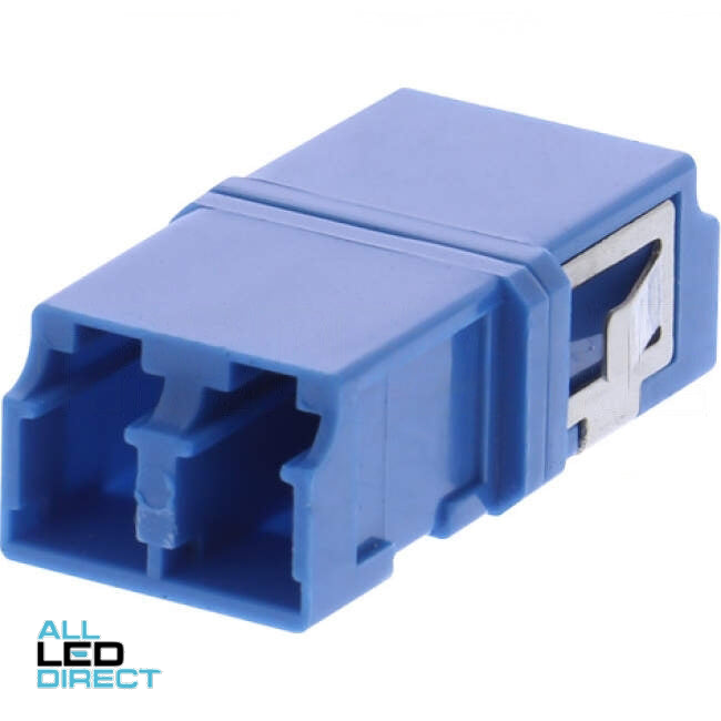 AFL Fibre Optic SC Duplex Reduced Flange Adapter Blue