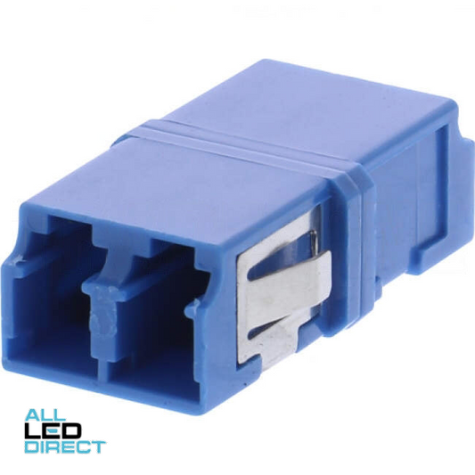 AFL Fibre Optic SC Duplex Reduced Flange Adapter Blue