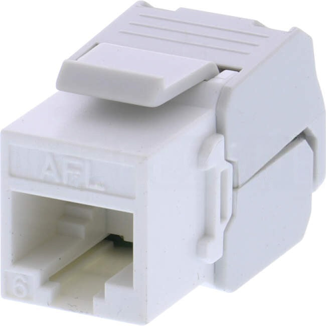 AFL CAT6 RJ45 UTP Data Mech White