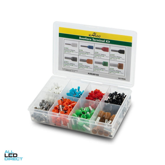 Wattmaster 535 Piece Bootlace Terminals Kit ALL LED Direct