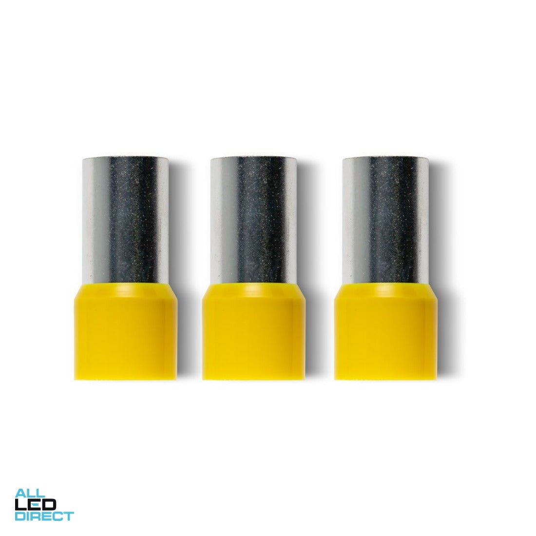 Wattmaster 70.0mm Bootlace Terminal Yellow Pack of 7 ALL LED Direct