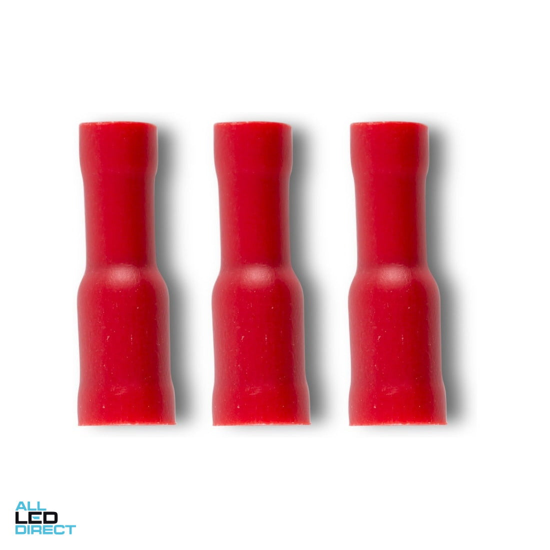 Wattmaster 0.5mm To 1.5mm Female Bullet Terminal Red Pack of 50 ALL LED Direct