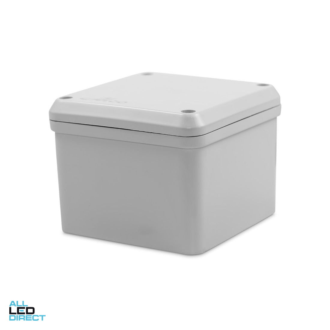 Wattmaster 120mm x 120mm x 90mm PVC Weatherproof Junction Box Grey ALL LED Direct
