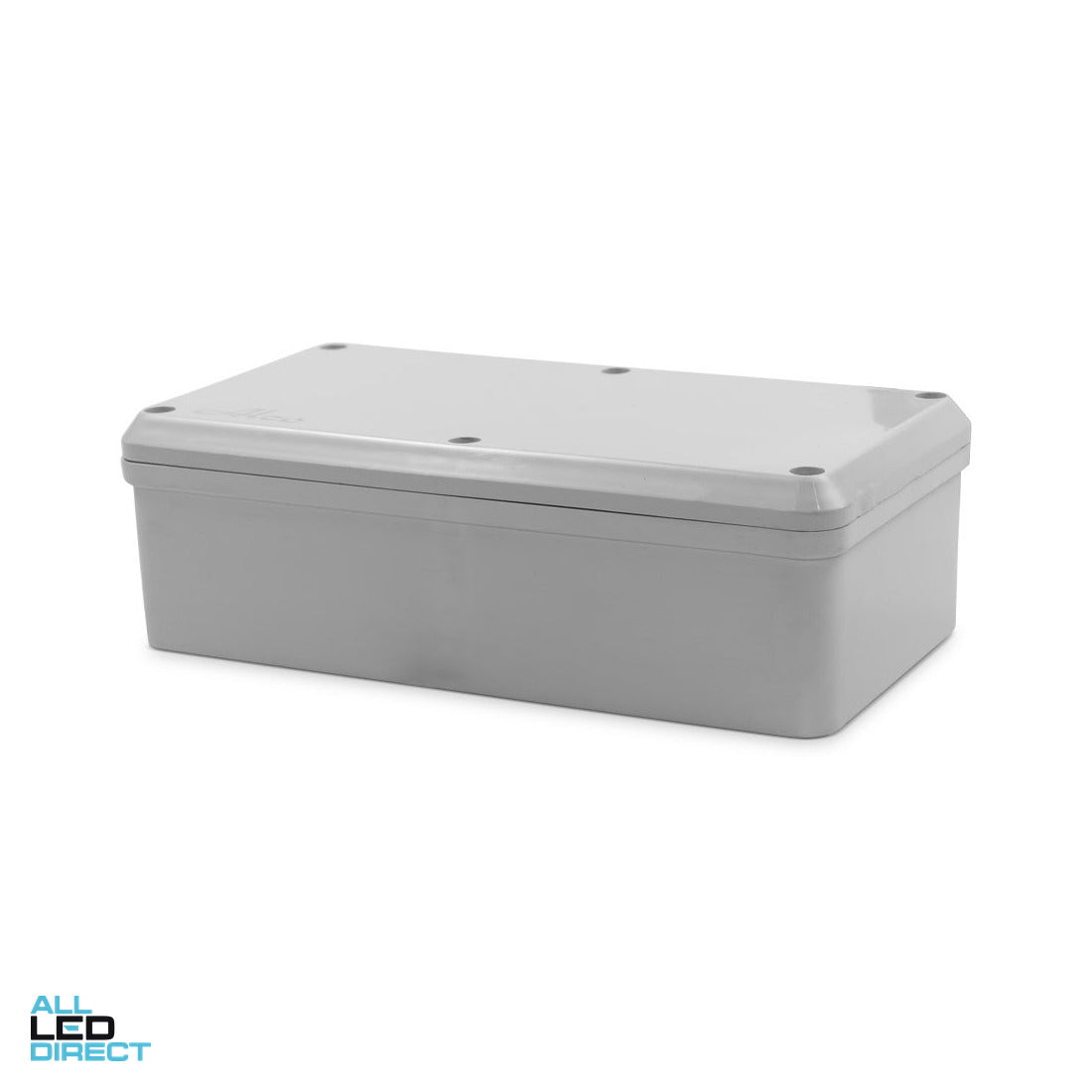 Wattmaster 230mm x 120mm x 72mm PVC Weatherproof Junction Box Grey ALL LED Direct
