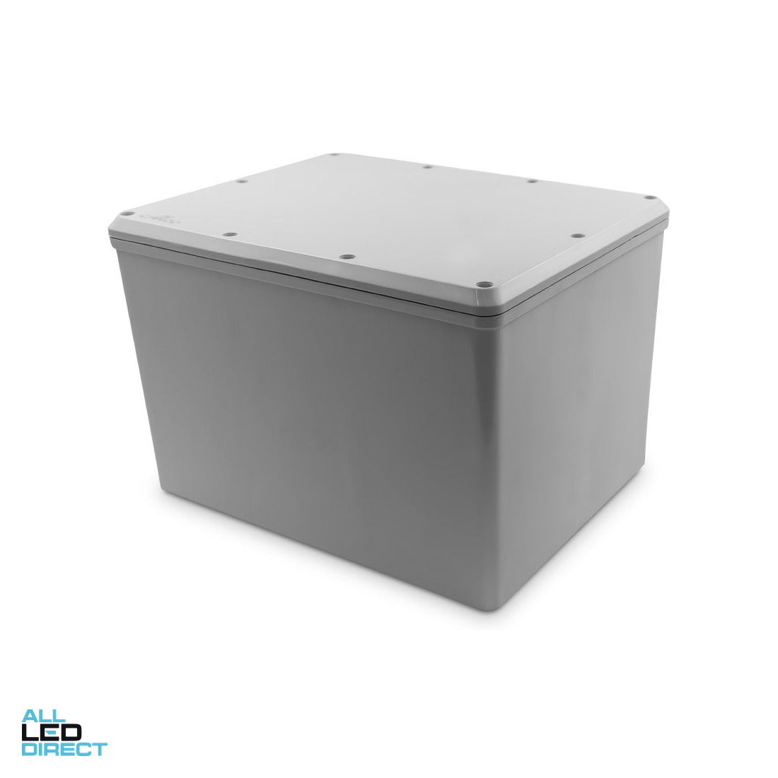 Wattmaster 315mm x 244mm x 213mm PVC Weatherproof Junction Box Grey ALL LED Direct