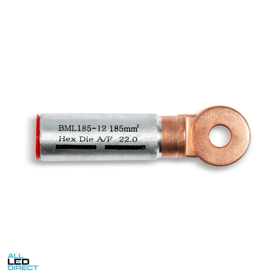 Wattmaster Copper Lug Suitable For 185mm Cable With 12mm Hole ALL LED Direct