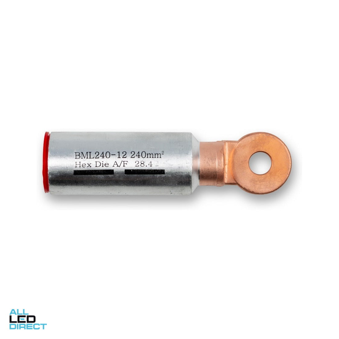 Wattmaster Copper Lug Suitable For 240mm Cable With 12mm Hole ALL LED Direct