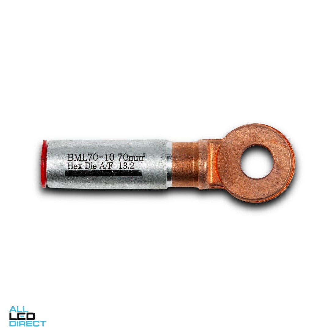 Wattmaster Copper Lug Suitable For 70mm Cable With 10mm Hole ALL LED Direct