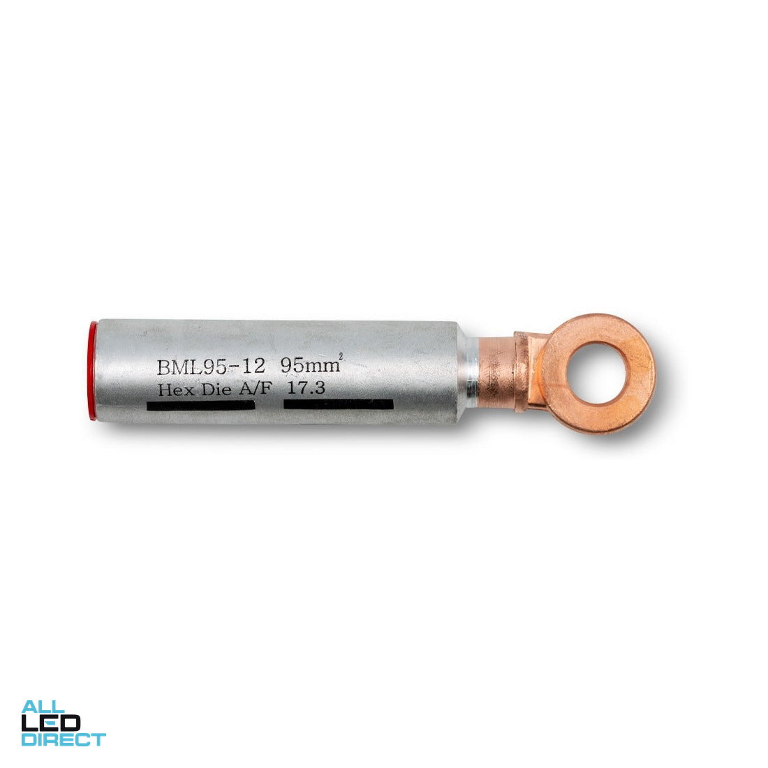 Wattmaster Copper Lug Suitable For 95mm Cable With 12mm Hole ALL LED Direct