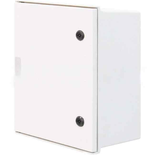 ALLBROX 20 Pole 4 GRP IP66 Enclosure Complete With DMC Device Plate & Din Installed - Default Title (ALL004EDISTBOARDKITTED)