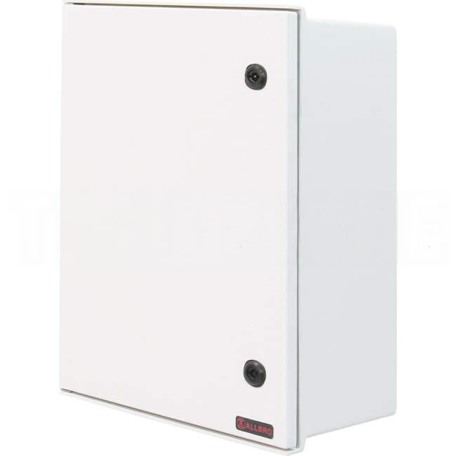 ALLBROX 39 Pole 5 GRP IP66 Enclosure Complete With DMC Device Plate & Din Installed