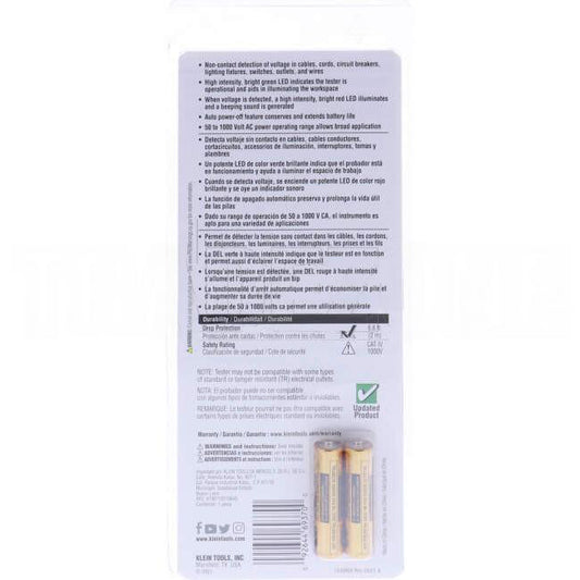 Klein Tools 50 - 1000 Volt AC Non Contact Voltage Tester