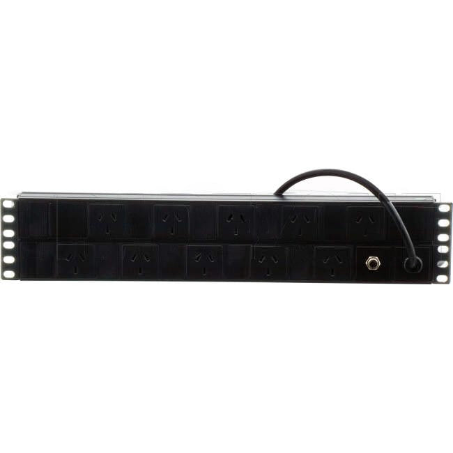 B&R 10 Amp Horizontal Power Rail With 10 x 10 Amp Outlets & Flex & Plug