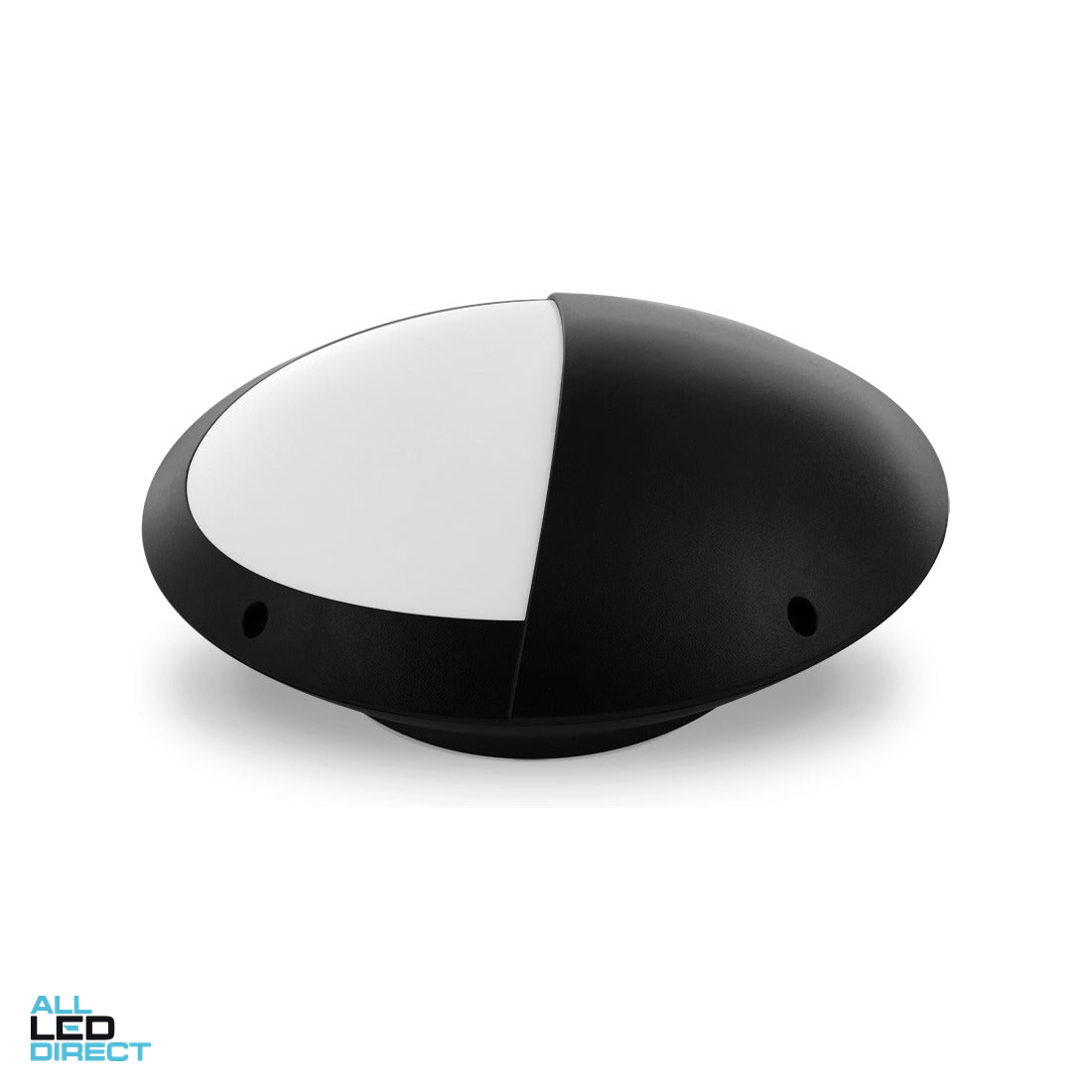 Atom 12 W 325 x 235 mm Oval LED Bunker Light Black IP66 3000/4000/5700 K ALL LED Direct