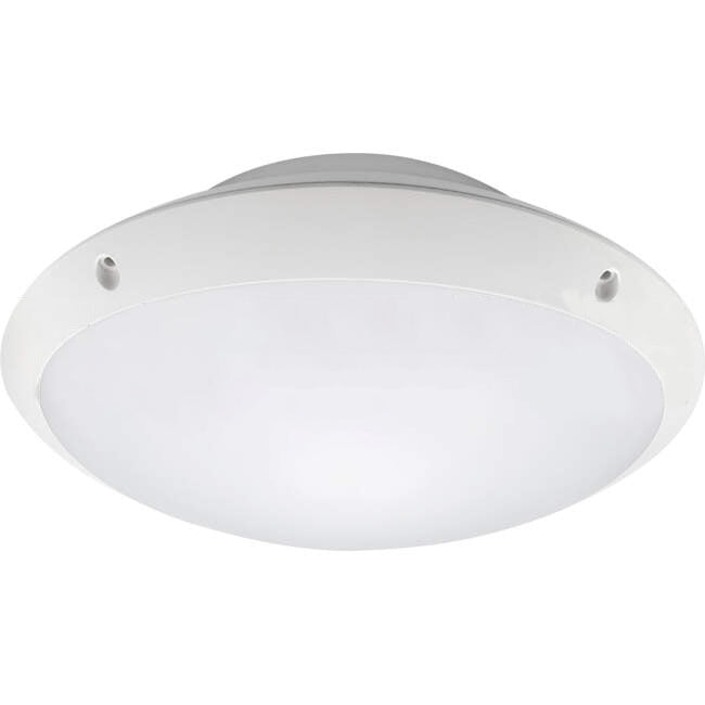 Atom 12 Watt LED Surface Mounted IP66 Round Bunker Light White TRI